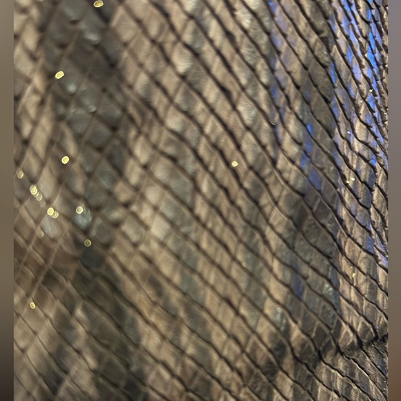 Fiorangelo Boots Italian Snakeskin Leather Brown Handcrafted W Shimmer size 6 - Picture 4 of 17